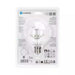 Żarówka LED G95 E27 1,8W ciepła 1800K z dekoracyjnym wzorem