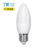 Żarówka LED świeczka E27 7W ciepła barwa 3000K 610lm biała