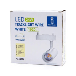 Reflektor LED szynowy 24W 4000K 2700lm biały do wnętrz