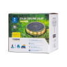 Lampy solarne LED do trawników ciepłe światło 3200K 4 sztuki