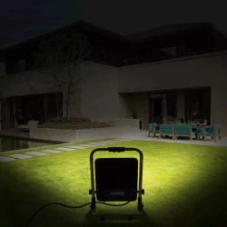 Lampa robocza przenośna 50W 6500K IP65 żółta z kablem 1,8 m
