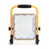 Lampa robocza LED 50W 6500K z akumulatorem i kablem USB żółta