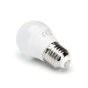 Zestaw 2 żarówek LED G45 E27 9W 3000K biały plastik ciepłe światło