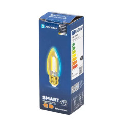 Żarówka LED Bluetooth Mesh C35 4,5W E27 regulacja barwy 2700-6500K