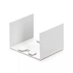 Łącznik prosty do listwy PVC biały 60x40 mm zestaw 4 sztuki