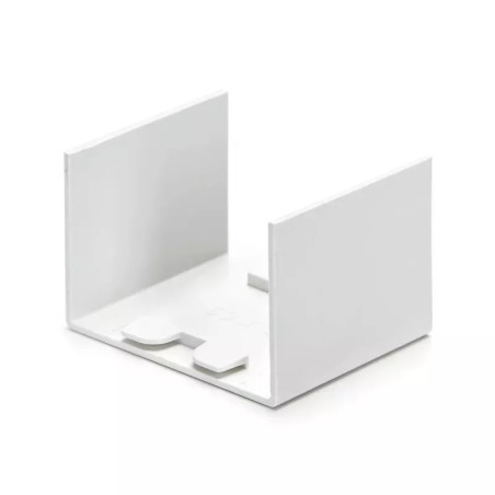 Łącznik prosty do listwy PVC biały 60x40 mm zestaw 4 sztuki