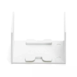 Łącznik prosty do listwy PVC biały 60x40 mm zestaw 4 sztuki