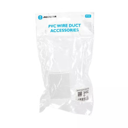 Łącznik prosty do listwy PVC biały 60x40 mm zestaw 4 sztuki