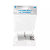 Kolanko zewnętrzne PVC 40x25 mm białe 4 sztuki do listw kablowych