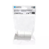 Kolanko zewnętrzne PVC 40x25 mm białe 4 sztuki do listw kablowych