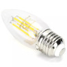 Żarówka LED świeczka G45 E27 4W 6500K zimna barwa 400lm ściemnialna