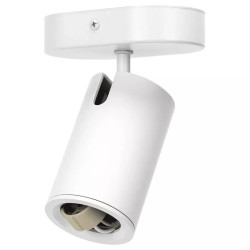 Reflektor sufitowy 1-drożny matowy biały GU10 35W IP20