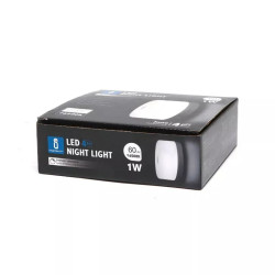 Lampka nocna akumulatorowa 1W zimna barwa 6500K 4 szt. USB
