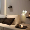 Reflektor sufitowy pojedynczy 40W E14 matowy biały metalowy