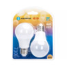 Zestaw 2 żarówek LED E27 8W 3000K 730 lm białe obudowy