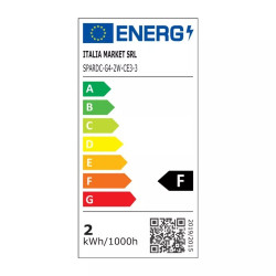 Żarówka LED G4 2W 3000K 200lm 12V AC/DC ciepła barwa