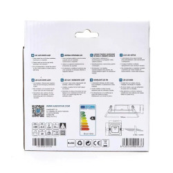 Panel LED podtynkowy 6W biały zimne światło 525lm kwadratowy
