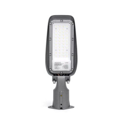 Latarnia uliczna LED 30W zimna 6500K 2550lm szczelna IP65 szara