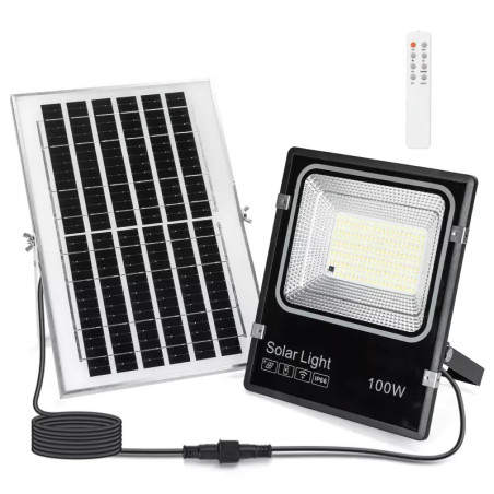 Naświetlacz solarny 100W z regulacją barwy CCT i kablem 5 m