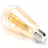 Żarówka LED ST64 E27 6W 2200K ściemnialna bursztynowa