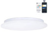 Lampa sufitowa LED 18W 2000lm CCT regulowana Bluetooth Mesh IP44 biała
