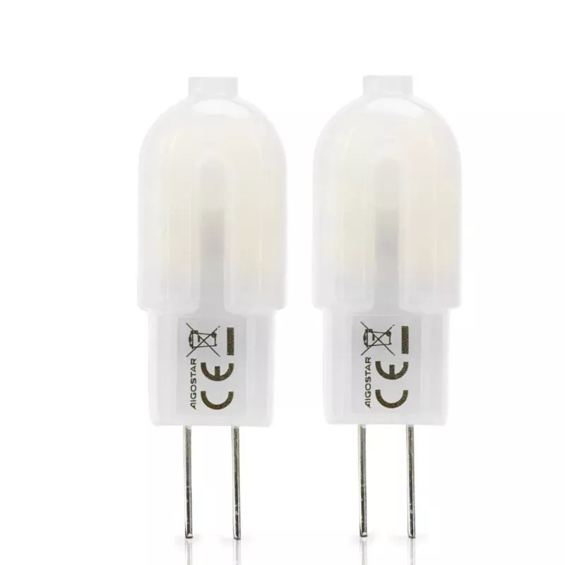 Żarówka LED G4 1,3W 6500K zimna barwa 2 sztuki DC12V