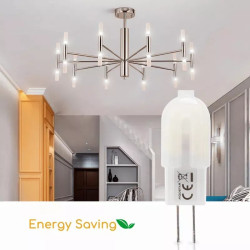Żarówka LED G4 1,3W 6500K zimna barwa 2 sztuki DC12V