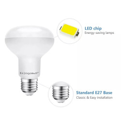 Żarówka LED R80 E27 12W zimna barwa 1170 lm 145° kąt świecenia