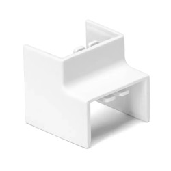 Kolanko wewnętrzne do listwy PVC 40x25 mm biały zestaw 4 sztuki