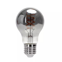 Żarówka LED ozdobna E27 4W 1800K ciepłe światło popielata szkło