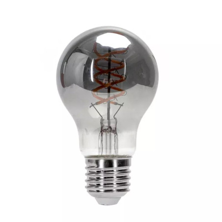 Żarówka LED ozdobna E27 4W 1800K ciepłe światło popielata szkło