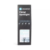 Reflektor sufitowy czteropunktowy GU10 140W matowy czarny aluminium