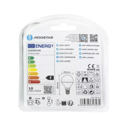 Żarówki LED G45 E14 10W 6500K zimne światło 2 sztuki