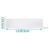Panel LED 40W 120x30 cm biały trójkolorowy 3000–6500K do wnętrz