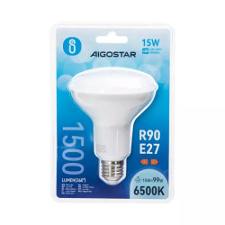 Żarówka LED R90 E27 15W 6500K 1500lm biała zimna barwa
