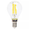 Żarówka LED filamentowa G45 4W 6500K E14 przezroczysta