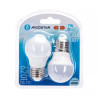 Zestaw 2 żarówek LED G45 E27 7W zimna barwa 6500K 620lm