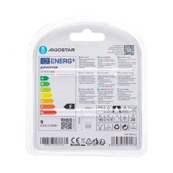 Żarówki LED G45 E27 9W 6500K zimne światło 2 sztuki