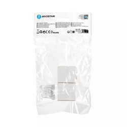 Listwa łącznikowa prosta PVC 40x25 mm biała 4 sztuki