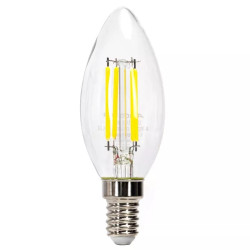 Żarówka LED świecowa C35 E14 8W 6500K przezroczysta 880lm