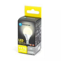 Żarówka LED G45 12W barwa neutralna E14 1170 lumenów