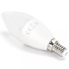 Żarówka LED C37 12W 3000K ciepłe światło E14 biała