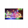 Łańcuch LED z 50 kolorowymi diodami RGB na cienkim przewodzie