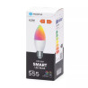 Inteligentna żarówka LED E27 6,5W RGB + CCT 2700-6500K 555lm biała
