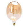 Żarówka dekoracyjna LED 4W E27 1800K 280lm T175 złote szkło