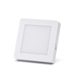 Lampka nocna LED 0,36W 3000K z czujnikiem światła i 2-stopniowym ściemniaczem biała
