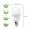 Żarówka LED G120 E27 20W 3000K ciepłe białe światło 2060lm