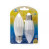 Żarówki LED E27 C37 12W 4000K neutralne światło 2 sztuki
