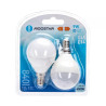 Żarówki LED G45 E14 9W 6500K 2 sztuki zimne światło 840 lm