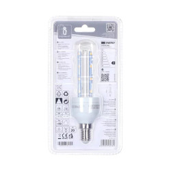 Żarówka LED 2U E14 6W 3000K 510lm ciepłe światło szklana